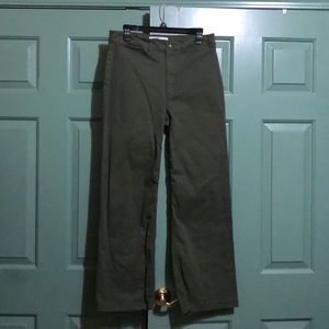 Green Old Navy Wide Leg Pants